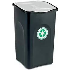 Ecogreen Bin Lt. 50 Black Body + White Lid