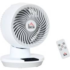 Fans Homcom Electric Table Desk Fan 28cm with 3 Speed