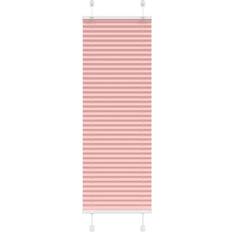 Polyester Blinds vidaXL Pleated Blind Pink 45x150 cm Fabric Width 44.4 cm Polyester