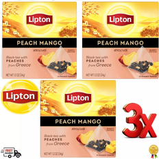 Mango Te Lipton Te 20p Pyramid Peach Mango