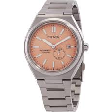 Watches Citizen Zenshin Super Titanium Orange Dial NJ0180-80Z
