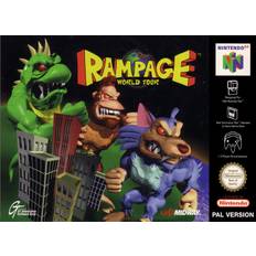 GameCube-spel Midway Rampage World Tour Nintendo 64/N64 Complete CIB