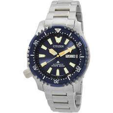 Citizen Promaster Stainless Steel Blue Dial Automatic Diver's NY0166-60L 200M Men's Watch