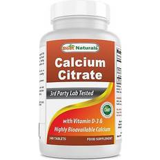 Calcium Citrate with Vitamin D3 240 Tablets