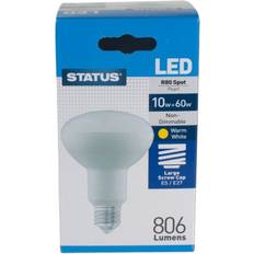Status 10W 60W 806 Lumens R80 Reflector Spot ES 1pk