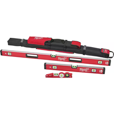 Milwaukee Measurement Tools Milwaukee 10 in 24 in 48 Redstick Box and Torpedo Set Spirit Level