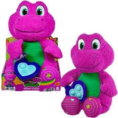 Fisher-Price Soft Toys Fisher-Price Barney Plush Toy with Fidget Activity