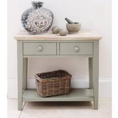 Green Console Tables Three Posts Bayou 82Cm Sage Green Console Table