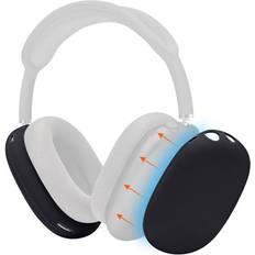 AirPods Max Tillbehör för hörlurar Wicked Cushions WC ShellZ Max Öronkåpsfodral Svart