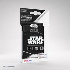 Hvid Tasker & Covers Gamegenic Art Sleeves 64 x 90 mm Card Back White