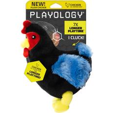 Playology Plush Toys for Dogs Stuffed Animal Hen Chicken Scented for Medium Dogs