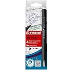 Gröna Fineliners Stabilo Premium Fineliner Dr!ver Fin Svart Blå Grön Röd