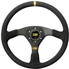 Steering Wheels OMP Velocita 380 mm Steering Wheel Black