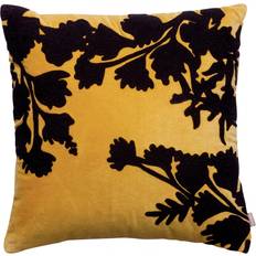 Embroidered Cushion Rosalie 45x45 cm Jaune