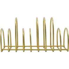 Gold Desktop Organizers House Doctor Pampi Magazine Rack Golden