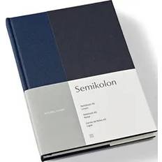 Semikolon Natural Affair Notizbuch A5 Dunkel Marineblau Liniert
