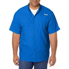 Men s PFG Tamiami II Short Sleeve Shirt Blue XS