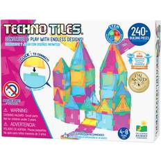 Geometric Snap & Build Tiles 240 Pcs