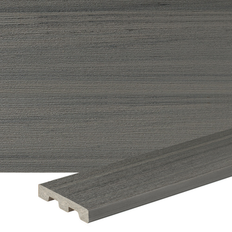 Timber TimberTech Prime 1-in x 6-in x 20-ft Sea Salt Gray Square Composite Deck Board PR5420ST