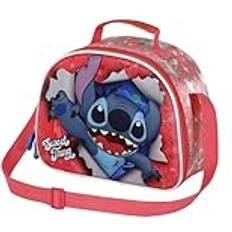 Disney Köksförvaring Disney Lilo And Stitch Thing 3D Lunchväska 25.5 x 20 cm Rosa Matlåda