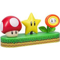 Paladone Super Mario Bros Power Up Items Desk Multi-Color 472 Gramsg Table Lamp