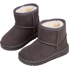 Girls Winter Shoes Shein Children's Snow Boots For Girls, Fluffy Lining Warm And Comfortable Fashion Kids Shoes