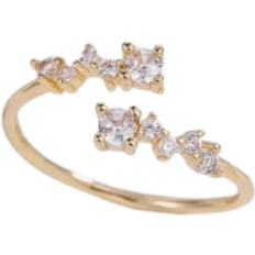 Shein Rhinestone Decor Wrap Ring