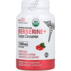 Nutri Organic Berberine 1300 mg 120 Capsules 120 pcs