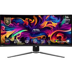 Oled curved gaming monitor MSI MAG 341CQP QD-OLED