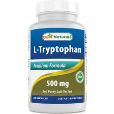 Best Naturals L-Tryptophan 500 mg 120 Capsules 120 pcs