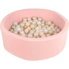 BabyTrold Ball Round Pool Rose 90x30cm -100 balls - 100 bolde