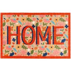 Dunelm Marvel Floral Home Washable Doormat Multicolour 50x75cm