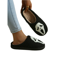 44 - Textil Innetofflor Shein New Women's Halloween Atmosphere Slippers, Cute And Funny, For Autumn And Winter