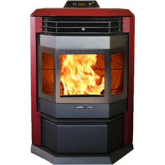 Fireplaces COMFORTBILT HP22 Pellet Stove, 2,800 sq. ft. Burgundy