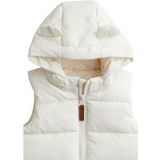 H&M Hooded Vest - White (1232173002)