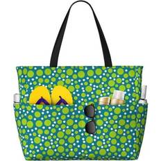 Beach Bags Noikeo Tennis and Golf Balls for Large Beach Tote Bag - Waterproof