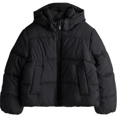 H&M Boblejakke med Hette - Sort (1230268001)