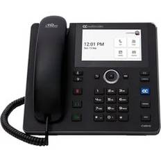 AudioCodes C455HD VoIP-Telefon mit Rufnummernanzeige