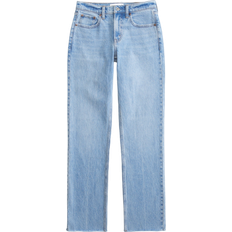 Abercrombie & Fitch Curve Love Mid Rise 90s Straight Jean - Medium