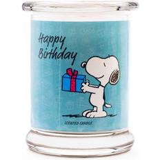 Peanuts Happy Birthday Transparent/Blue Scented Candle 760g