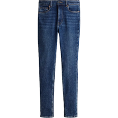 H&M Skinny High Jeans - Dark Denim Blue