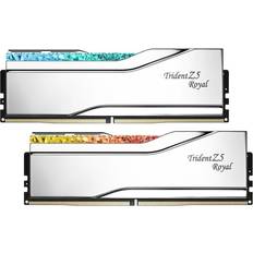 G skill trident z5 ddr5 6000mhz G.Skill Trident Z5 Royal Silver DDR5 6000MHz 2x32GB (F5-6000J2836G32GX2-TR5S)