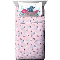 Jay Franco Disney Lilo & Stitch Paradise Dream Queen Set 4 Piece Bed Sheet
