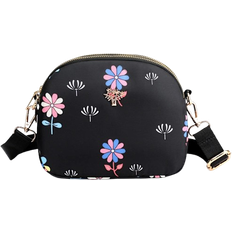 Versatile Crossbody Phone Bag - Black