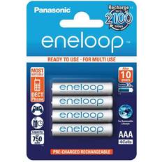 Panasonic Batterier Batterier & Ladere Panasonic Eneloop AAA 750mAh Compatible 4-pack