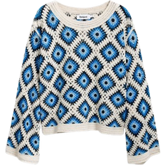 Desigual Crochet Sweater - Multicolor