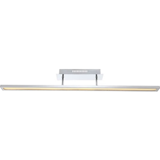 Cromo Plafoniere ETC-Shop Elegant White Ceiling Flush Light 100cm