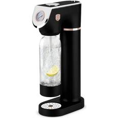 Kohlensäuremaschinen Berlinger Haus BH-8554 Sodabar 2 Flaschen Black Rose Collection