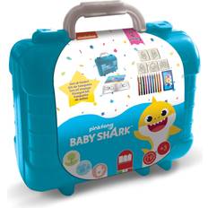 Trælegetøj Kreakasser Pinkfong Multiprint Baby Shark Travel Set