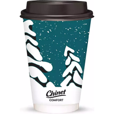 Party Supplies Chinet Paper Cups Comfort and Lids 473ml 70-pack